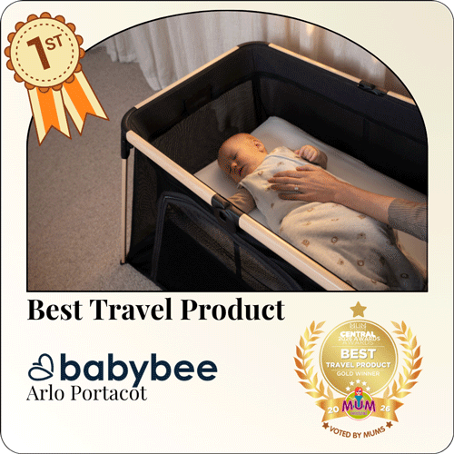 Best Travel Product Gold - 2026 Mum Central Awards