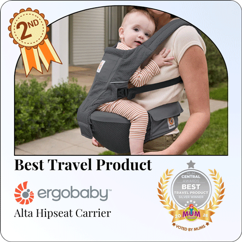Best Travel Product Silver - 2026 Mum Central Awards