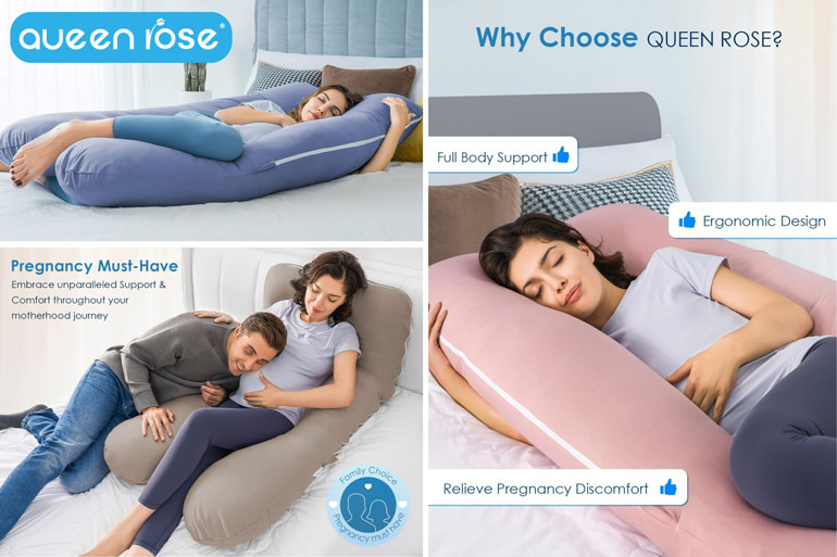 Queen Rose Pregnancy Maternity Pillow