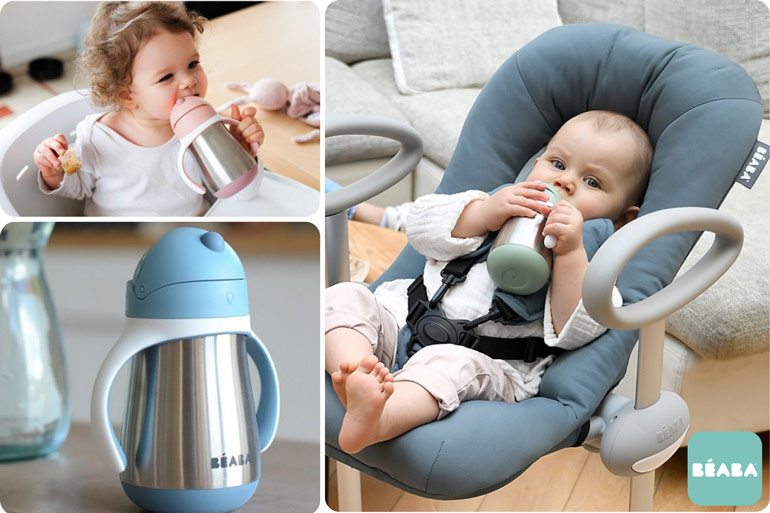 Best Baby Products in Australia: 10 New Mum Must-Haves & Win $100 Gift Cards 11 Beaba Stainless Steel Straw Cups for Baby