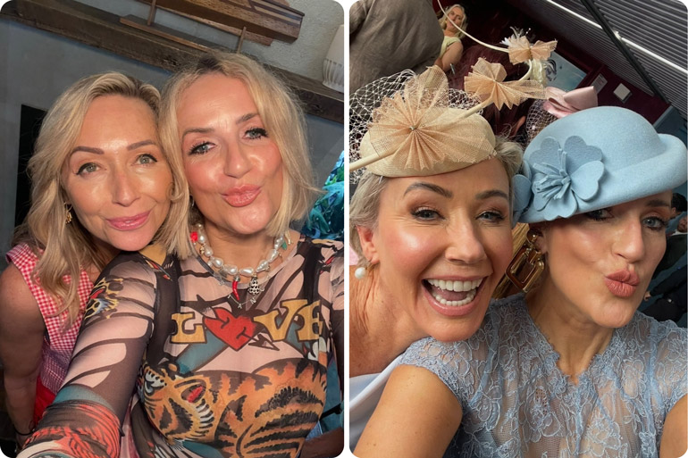 Bianca and Janette after The Golden Bachelor