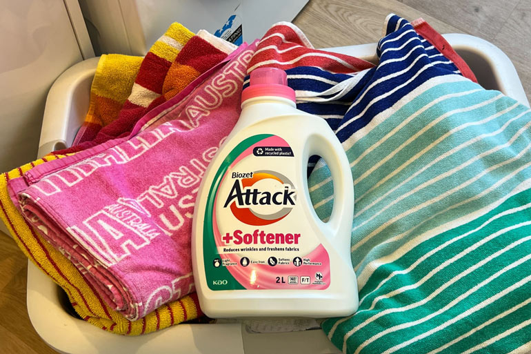 Biozet Attack Plus Softener Laundry Basket