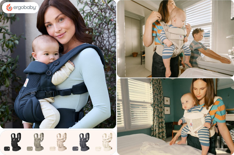 Best Baby Products in Australia: 10 New Mum Must-Haves & Win $100 Gift Cards 2 Ergobaby Omni Classic Mesh Baby Carrier - Best Baby Carrier