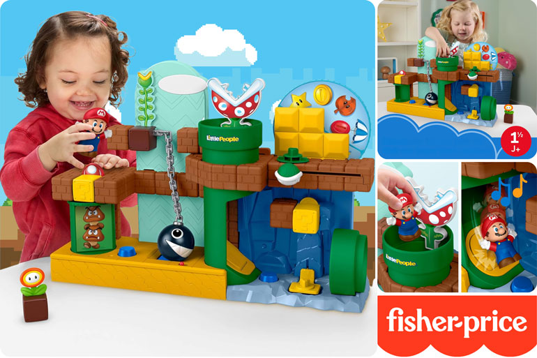 Hot Toys for Christmas 2026: The Ultimate Gift Guide for Australian Families 17 Fisher Price Little People My Mario Adventure Playset