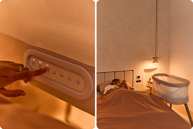 Redsbaby Kipp Smart Bassinet build-in features