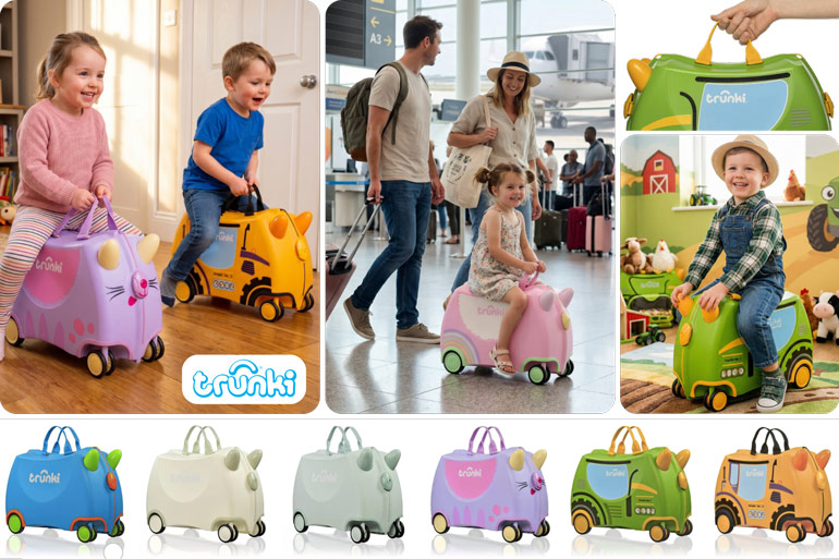 Best Baby Products in Australia: 10 New Mum Must-Haves & Win $100 Gift Cards 6 Trunki Glide Ride on Luggage at Baby Central