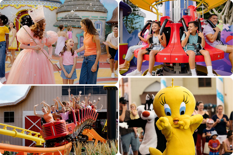 Get ready for fun and adventure at Movie World on the Gold Coast