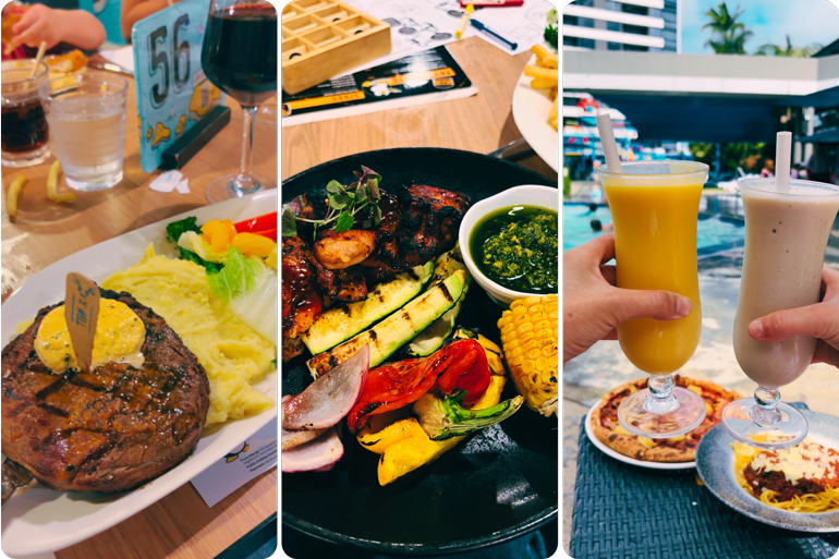 Paradise Resort Food Selections