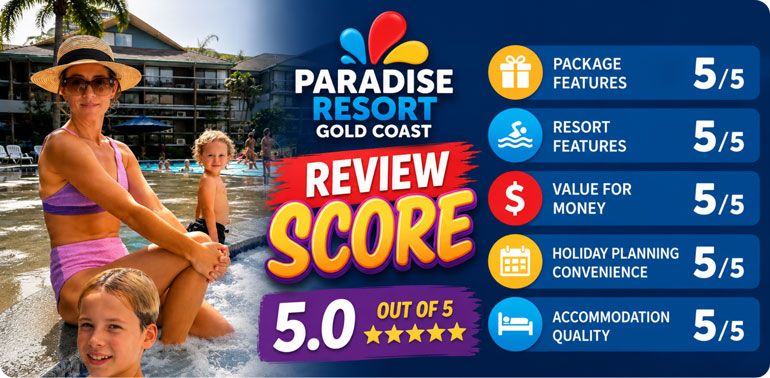 Paradise Resort Ultimate Theme Park Playcation Package Review Score