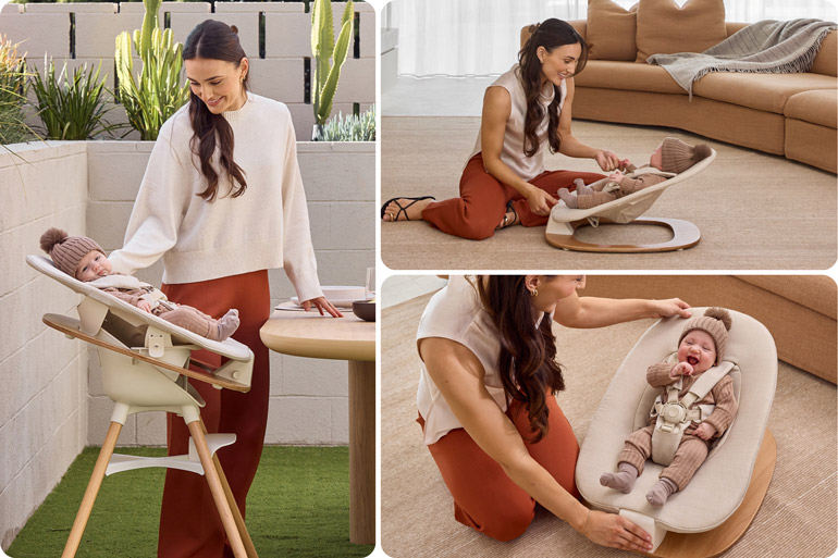The Best Australian Baby Brand That Does It All (and Does It Beautifully) 9 Redsbaby Hilo Bouncer