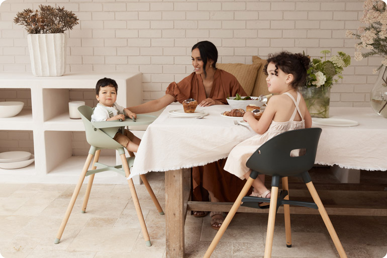 The Best Australian Baby Brand That Does It All (and Does It Beautifully) 8 Redsbaby Hilo Hi Chair Best Australian Baby Brand
