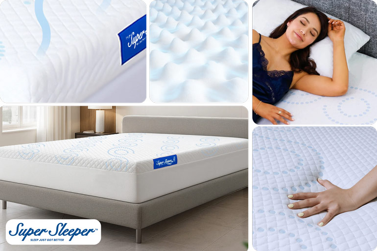 Super Sleeper Pro Serenity Luxe Cooling Mattress