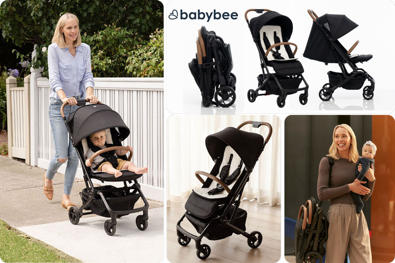 The Best Travel Prams in Australia Right Now, Tested and Mum-Approved 2 Babybee Miles Ultra Compact Travel Stroller