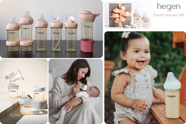 WIN: 2026 Ultimate Baby Registry Giveaway - Share in Over $8,300 of New Baby Essentials 21 Hegen Manual Breast pump and bottle