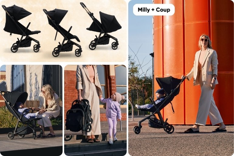 The Best Travel Prams in Australia Right Now, Tested and Mum-Approved 4 Milly + Coup Pixi Travel Stroller