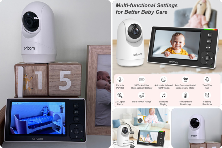 Oricom C430-4.3 Video Baby Monitor