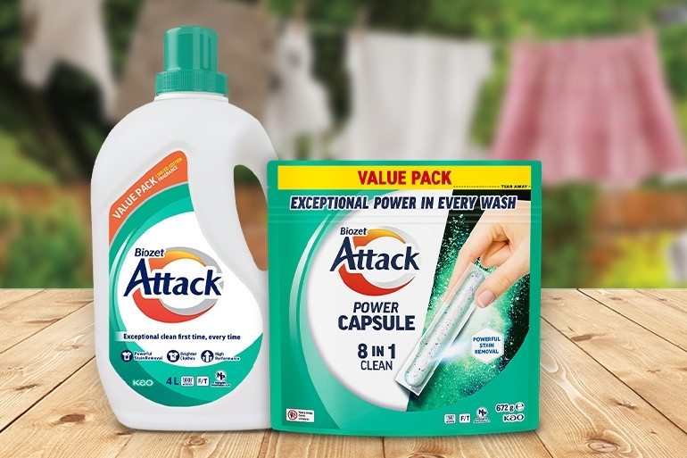 Cracking the Laundry Code: Teaching Kids the Laundry Symbols No One Ever Explained 4 Biozet Attack Liquid and Capsules are available in bulk packs