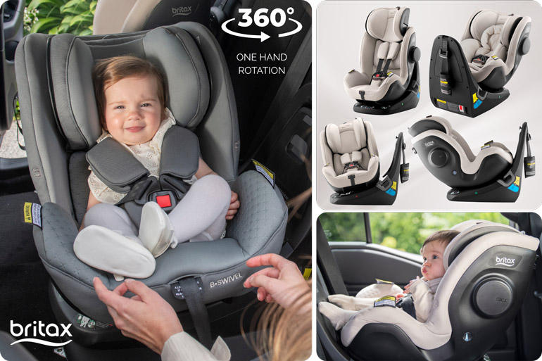 7 Best Baby Car Seats for Safety, Comfort & Everyday Practicality 18 Britax B-Swivel Rotating Car Seat