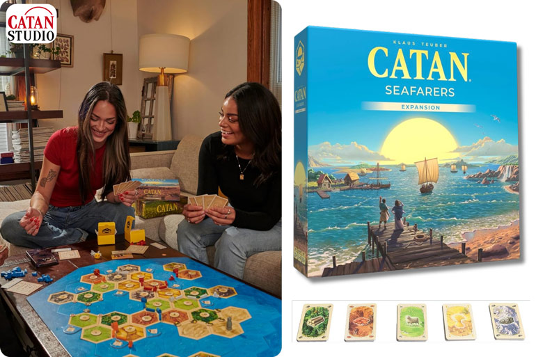 Board Games By Age: Win a Bunch of the Best Board Games for Australian Families 21 Catan Seafarers Board Game for Families