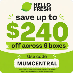 HelloFresh 2026 Mum Central Reader Offer