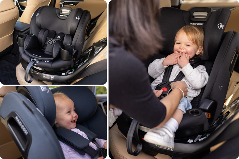 The Car Seat That Rotates So You Don't Have To: Win a Maxi-Cosi Raia 360 LX 3 Maxi-Cosi Raia 360 LX convertible rotating car seat