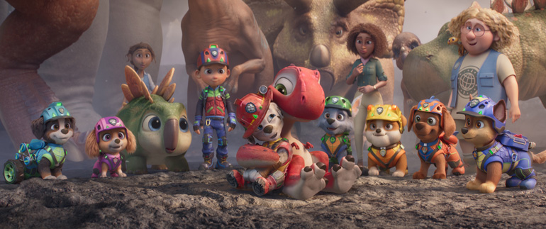 Win Tickets to PAW PATROL: THE DINO MOVIE - In Cinemas September 10 3 The Paw Patrol crew in PAW PATROL: THE DINO MOVIE