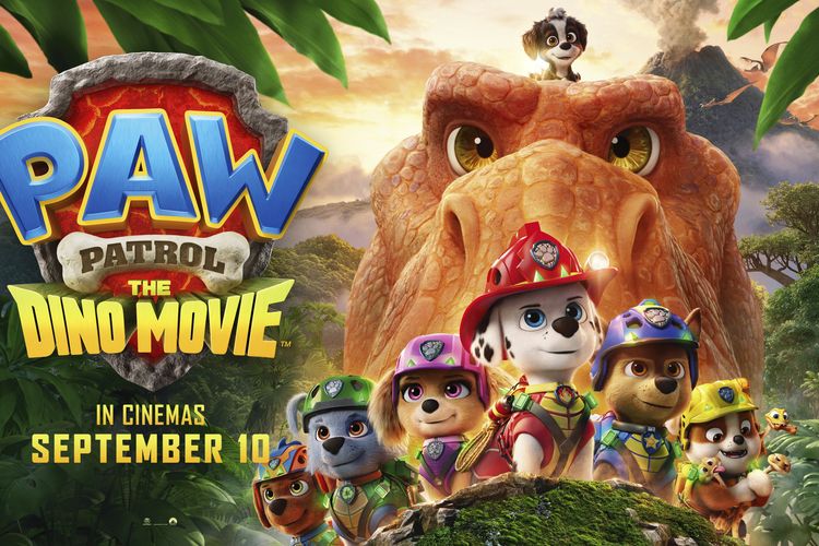 Win Tickets to PAW PATROL: THE DINO MOVIE – In Cinemas September 10 WIN Family Passes to See PAW PATROL: THE DINO MOVIE!