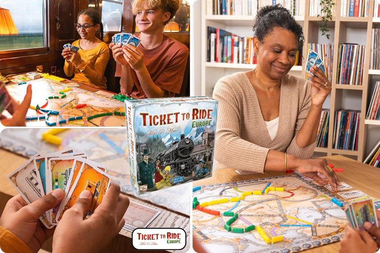 Board Games By Age: Win a Bunch of the Best Board Games for Australian Families 19 Ticket to Ride Europe Board Game for Families