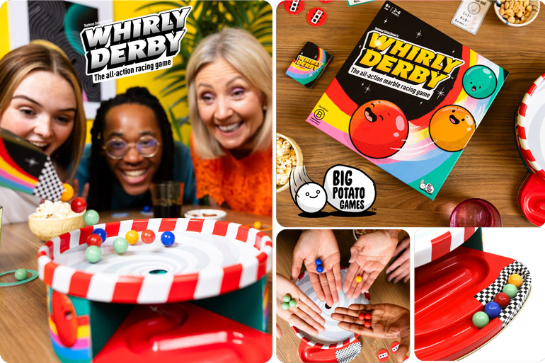 Board Games By Age: Win a Bunch of the Best Board Games for Australian Families 17 Whirly Derby Board Game for Families