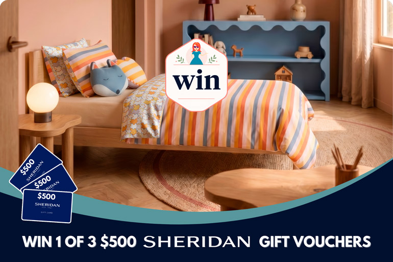 WIN $1,500 Worth of Sheridan Kids Bedding … the Bedroom Glow-Up Your Little One Will Love Win $1500 worth of Sheridan Kids Bedding Gift Vouchers