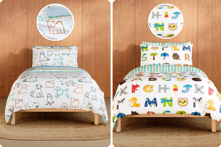WIN $1,500 Worth of Sheridan Kids Bedding ... the Bedroom Glow-Up Your Little One Will Love 5 Sheridan Kids Stickerland Quilt Cover