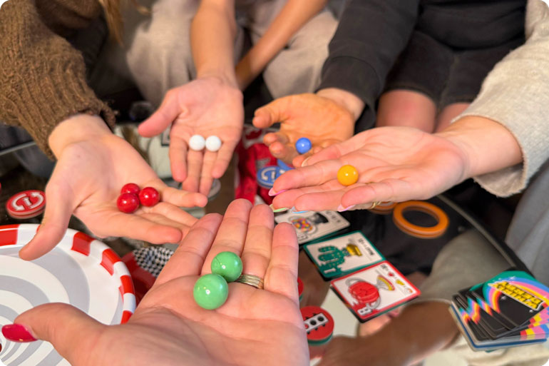 Meet Whirly Derby: 20 Minutes, 5 Marbles, 1 Winner: Why It's Our New Game Night Obsession 5 Whirly Derby Board Game Marble Reveal