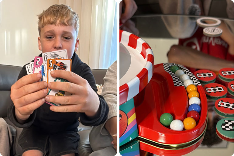 Meet Whirly Derby: 20 Minutes, 5 Marbles, 1 Winner: Why It's Our New Game Night Obsession 7 Whirly Derby Board Game Trophy Cards