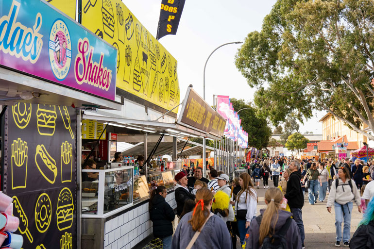 WIN TICKETS: 2026 Royal Adelaide Show - What to See, What to Eat, and How to Win! 6 2026 Royal Adelaide Show Food Stalls