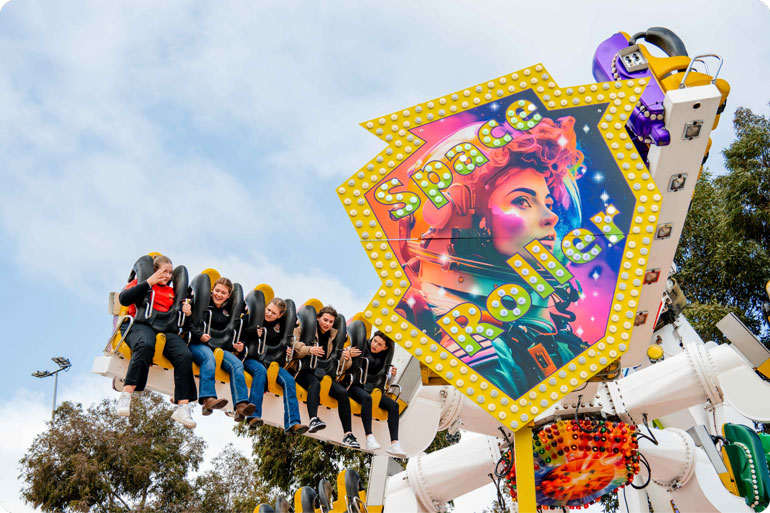 WIN TICKETS: 2026 Royal Adelaide Show - What to See, What to Eat, and How to Win! 1 2026 Royal Adelaide Show Space Roller