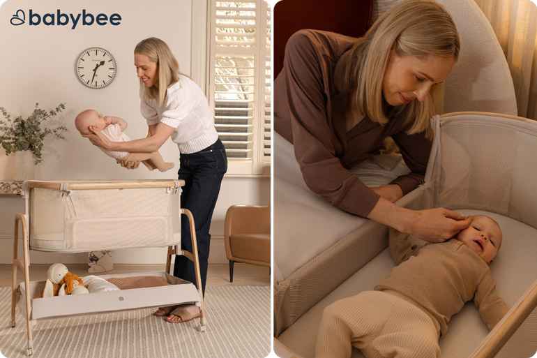 Babybee Pod2 Bassinet and Bedside Sleeper