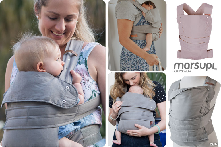 The Best Baby Carriers for Australian Parents, from Tiny Newborns to Tired Toddlers 9 Marsupi Breeze Baby Carrier