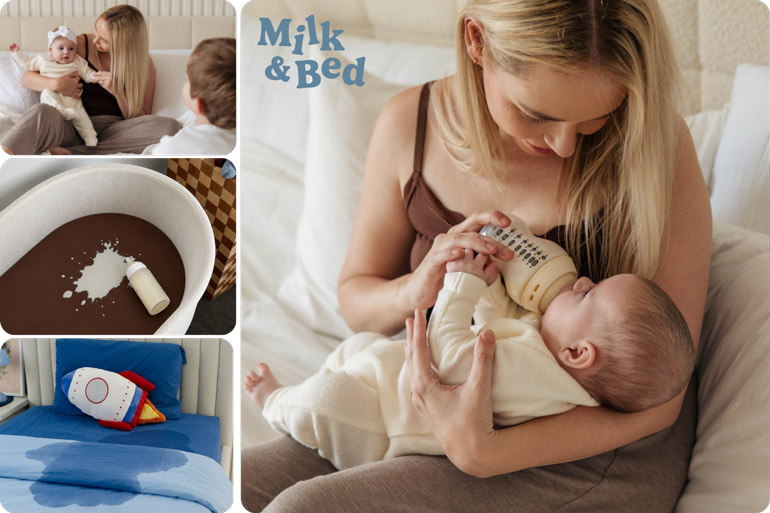Milk&Bed Organic Cotton Waterproof Bedding 