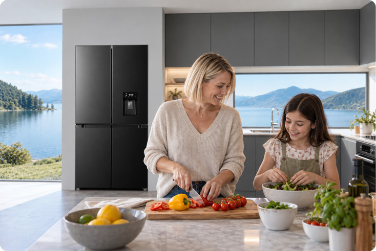 3 Reasons Families are Currently Ditching their Old Fridges and Why it’s a Smart Move! TCL Quad Door Fridge Great fridge refresh