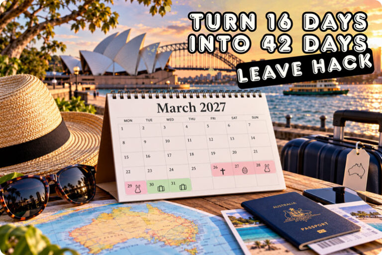 The 2027 Annual Leave Hack: How to Turn 16 Days of Leave Into 42 Days Off annual leave 2027 hack