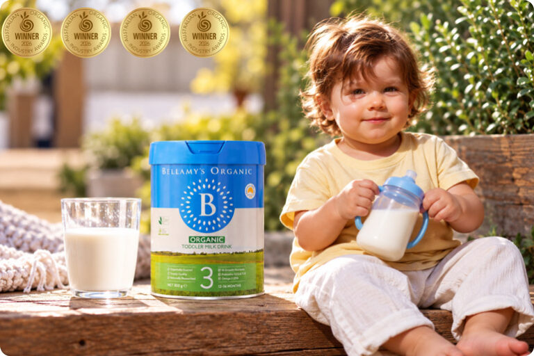 Bellamy's Organic Toddler Milk is a multi-award-winning organic brand
