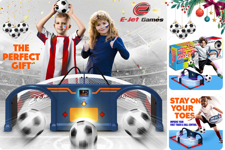 Christmas Gifts For Big Kids Who Think They're Too Cool For Toys 9 E-Jet Games Soccer Roundabout Game