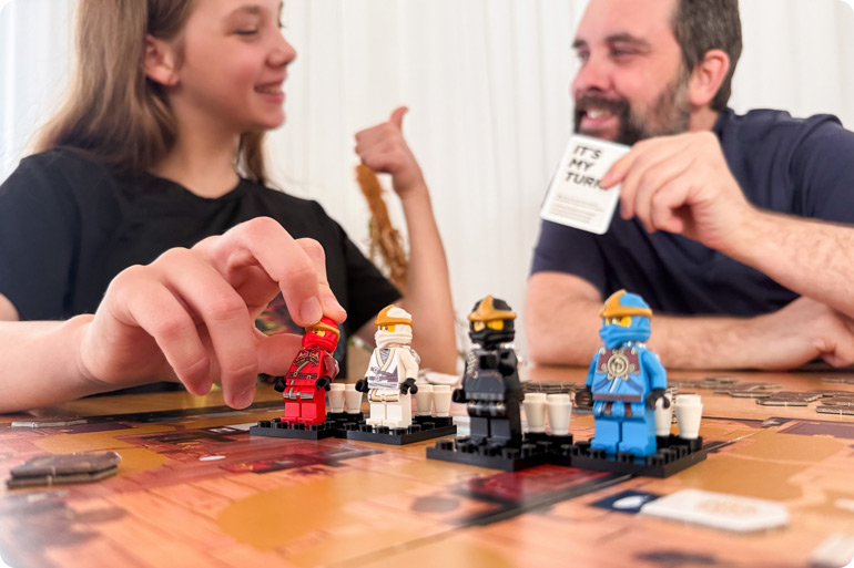 GO FULL NINJA: Our Family Took On LEGO® NINJAGO Destiny’s Bounty Adventures & Won! 5 LEGO Ninjago Destiny's Bounty It's My Turn Card
