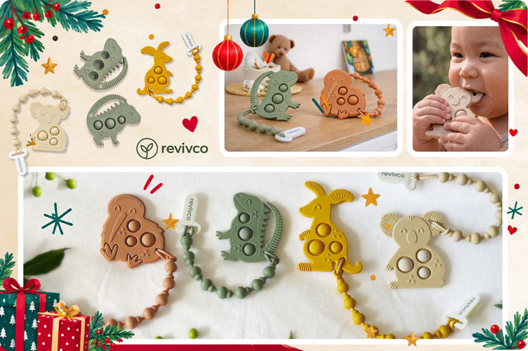 Christmas Gifts for Babies 2026: Sweet Keepsakes, Clever Toys & Gifts They'll Love 5 Revivco Pop Teethers