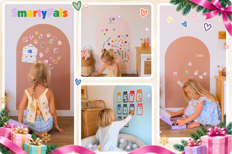 Christmas Gifts for Kids 2026: 9 Best Picks Little Kids Will Love 5 SmartyPals Magnetic Playwall