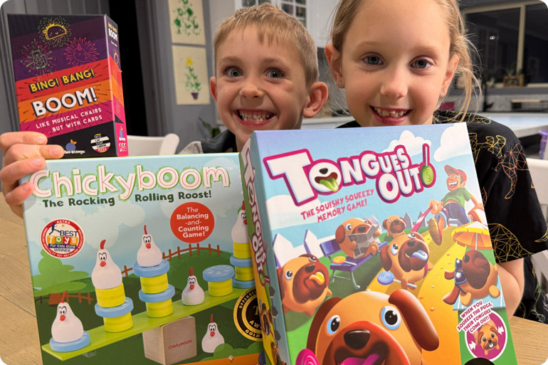 Screen-Free Fun That Sneaks in Learning. Win 1 of 6 Blue Orange Games Bundles for Little Kids 1 Asmodee Blue Orange kids games