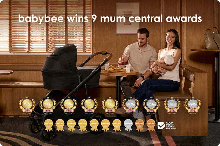 Gold, Gold and More Gold: Why Babybee Is the Best Pram Brand in Australia 1 Babybee 2026 Awards