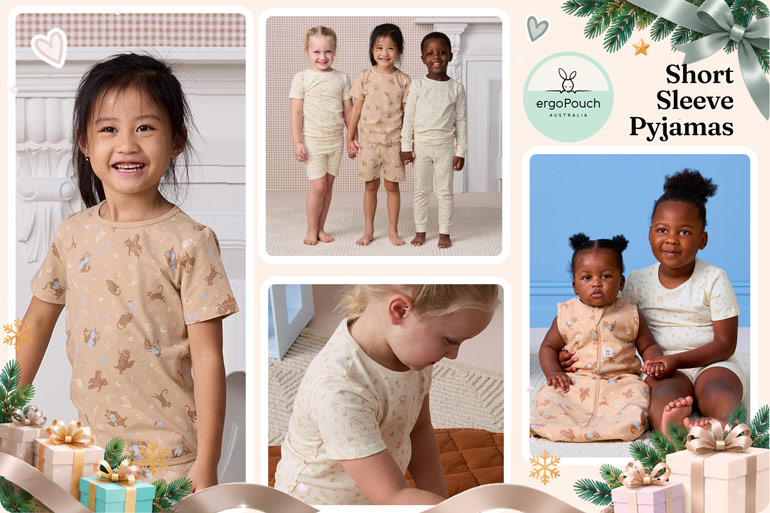 Christmas Gifts for Kids 2026: 9 Best Picks Little Kids Will Love 7 ergoPouch Short Sleeve Pyjamas