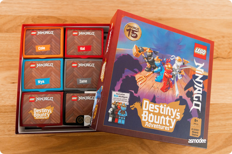 GO FULL NINJA: Our Family Took On LEGO® NINJAGO Destiny’s Bounty Adventures & Won! 4 LEGO Ninjago Destiny's Bounty Adventures ninja boxes