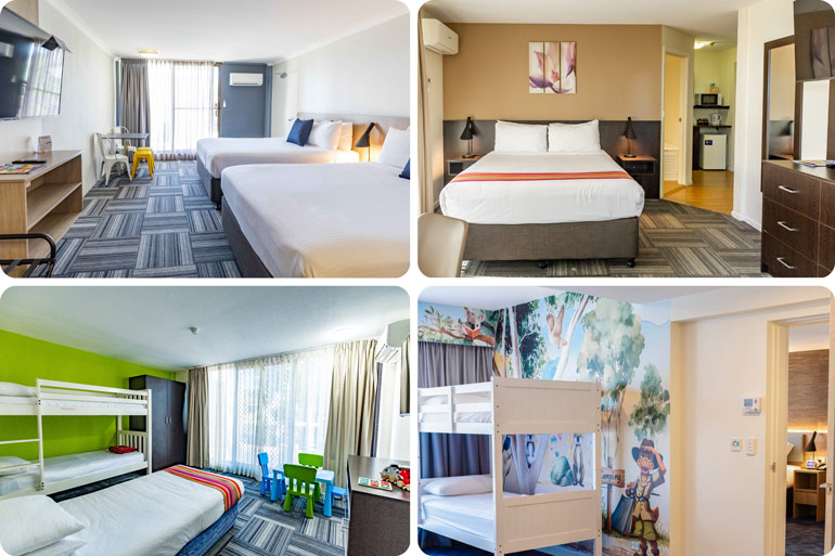Paradise Resort Gold Coast rooms